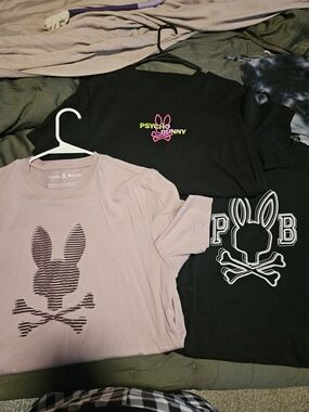 Psycho Bunny Tees **LOT OF 3